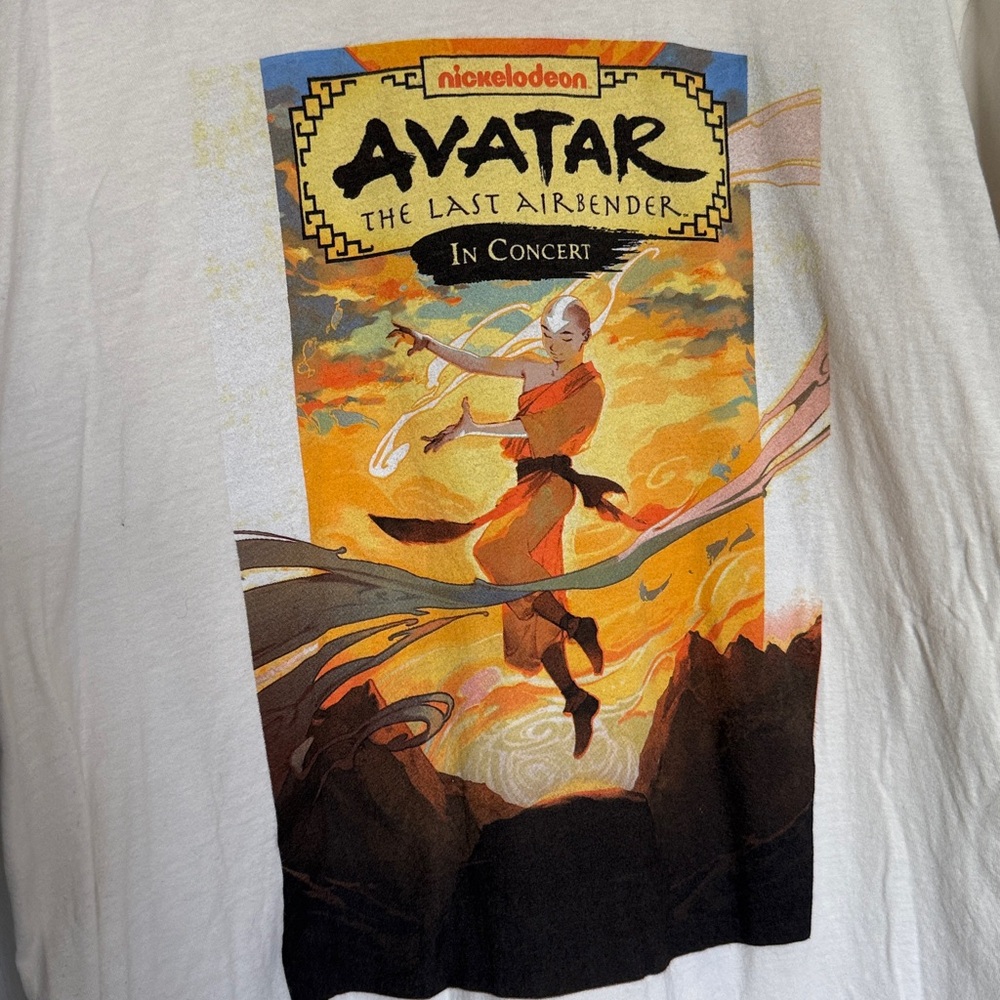 LIMITED EDITION Avatar the Last Airbender in Concert Shirt